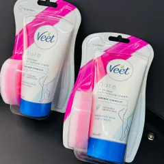 Kem Tẩy Lông Veet cho da nhạy cảm, mịn màng tức thì - Veet Pure In Shower Hair Removal Cream sensitive skin legs & body