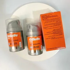 Gillette Solo 3 - Bộ 10(20) dao cạo râu 3 lưỡi và kem cạo râu Gillette