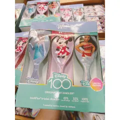 Lược Gỡ Rối Giúp Massage Đầu Phiên Bản Disney 100, giúp bé có mái tóc bồng bềnh