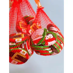 [mẫu 2025] Túi Socola Sữa Đồng Xu Ông Già Noel siêu dễ thương, Christmas milk chocolate coin