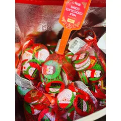 [mẫu 2025] Túi Socola Sữa Đồng Xu Ông Già Noel siêu dễ thương, Christmas milk chocolate coin