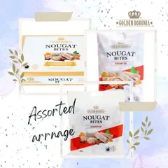 Kẹo Nougat Úc nhiều vị - Golden Boronia  - kẹo hạt hạnh phúc - thích hợp làm quà biếu tặng