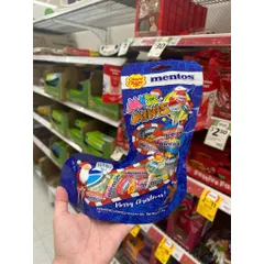 Túi Kẹo Chupa Chups Mentos Hình Chiếc Giầy Giáng Sinh Noel Christmas Mix Minis - Kẹo gậy Noel