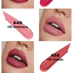 Son Kem Lì Lâu Trôi Vỏ Nhám - Revlon Ultra HD Matte lipcolor 640 | 810