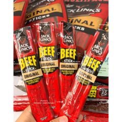 [Khô bò que tiện lợi - Úc] Jack Link’s Original Beef Sticks - giàu Protein và dưỡng chất, vị nguyên bản