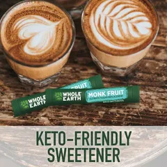 Đường Ăn Kiêng Hữu Cơ Chiết Xuất Từ Quả La Hán Kết Hợp Erythritol - Whole Earth Monk Fruit