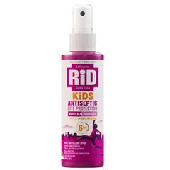 Xịt chống muỗi, côn trùng, bảo vệ khỏi cắn và khử trùng cho bé trên 1 tuổi - RID KIDS antiseptic