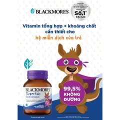 Viên nhai bổ sung vitamin tổng hợp cho bé Blackmores Superkids Multi Chewwables 60 viên (có tem phụ)