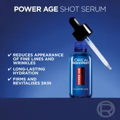 Serum cho nam, dưỡng da trắng sáng, chống lão hóa - L’Oreal Men Expert Serum Duo