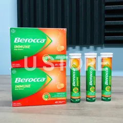 Viên sủi bọt ba tác động hỗ trợ miễn dịch Berocca Immune Daily Defence