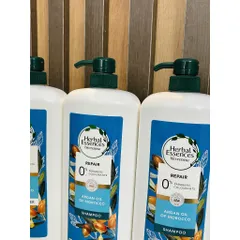 Bộ Dầu Gội Và Dầu Xã Phục Hồi Tinh Chất Thảo Mộc dầu Argan Herbal Essences Bio Renew 1.2L