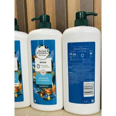 Bộ Dầu Gội Và Dầu Xã Phục Hồi Tinh Chất Thảo Mộc dầu Argan Herbal Essences Bio Renew 1.2L