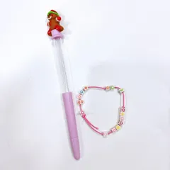 DIY bút vòng tay giáng sinh/Noel - Anko christmas bracelet pen 3+