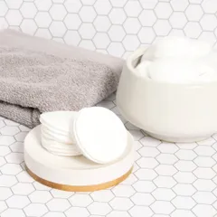 Bông tẩy trang Swisspers Úc - từ 100% Cotton nguyên chất | make-up pad