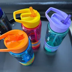 Bình nước nhựa Tritan trong suốt, dạng ống hút Décor 750ml