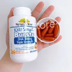 Bổ sung DHA cho bé từ 1 tuổi - Natures Way Kids Smart DHA 300mg