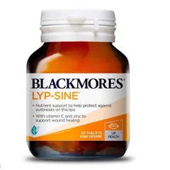 Viên Uống Hỗ Trợ Giảm Nhiệt Miệng Blackmores Lyp-Sine