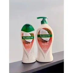 Sữa tắm tẩy tế bào chết dừa và dầu Jojoba, giúp dưỡng ẩm và làm mềm da