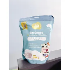 Kẹo Sữa Canxi Vị Vani/Dâu Cho Bé A2 Ozi Choice A2 Australian Milky Bites Strawberry/ Vanilla Flavour