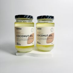 Dầu dừa hữu cơ Úc-Melrose coconut oil thích hợp cho nấu ăn, làm bánh 325ml