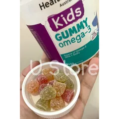 [Kẹo dẻo dầu cá cho bé] Kẹo Gummy Omega-3 Healthy Care 250 viên cho bé