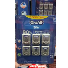 Set chỉ nha khoa Oral-B Glide 6 hộp x 40m