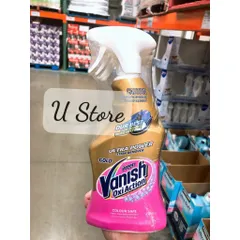 Xịt Tẩy Vết Bẩn Úc - Vanish preen gold oxi action fabric stain remover spray, an toàn cho vải màu