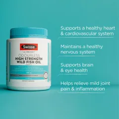 Dầu cá ÚC không mùi hàm lượng 1500mg [400v] Odourless High Strength Wild Fish Oil