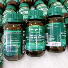 Viên uống hỗ trợ gan Thompson's One-A-Day Milk Thistle 42000mg của Úc