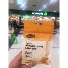 [combo] Kẹo ngậm mật ong vị chanh Comvita Manuka Honey Lozenges 12 viên