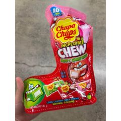 [Úc] Kẹo Mềm 3 vị {dâu, táo, cola} Chupa Chups Incredible Chews 50 viên