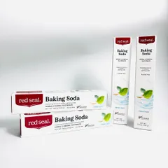 Kem đánh răng Red Seal Baking Soda không chưa flour, làm sạch, trắng răng, hương bạc hà tươi mát, sảng khoái