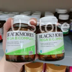 Viên Uống Bổ Sung Vitamin Nhóm B blackmores Mega B Complex 75v