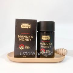 Mật ong Manuka Comvita kháng khuẩn mạnh (tặng kèm que lấy mật ong) [Comvita 20+ 250g]