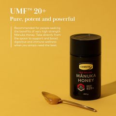 Mật ong Manuka Comvita kháng khuẩn mạnh (tặng kèm que lấy mật ong) [Comvita 20+ 250g]