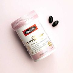 Viên uống tái tạo da cao cấp, hình thành collagen,trẻ hóa làn da Swisse Beauty Skin Regeneration+ 60v