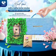[Quà Valentine Cao Cấp] Set Quà Sắc Đẹp Ausmedic - Kiều Diễm Đón Xuân (Kèm Decor Hoa Khô) 794149