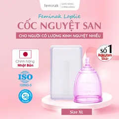 Cốc nguyệt san Nhật Bản cho người lượng kinh nhiều Feminak Laplie XL