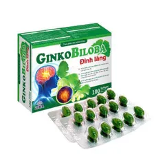 Viên Uống Ginkgo Biloba Đinh Lăng – Hỗ Trợ Tuần Hoàn Máu Não, Giảm Hoa Mắt, Tăng Cường Trí Nhớ