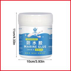 Keo Chống Thấm Marine Glue Trong Suốt, Không Mùi, Chịu Nhiệt Tốt Dễ Sử Dụng 300G