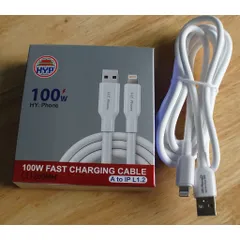 cáp sạc USB to IPHONE dây silicone siêu bền 