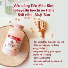 Viên Uống Kobayashi 840 Viên – Hỗ Trợ Cân Bằng Nội Tiết, Giảm Khó Chịu Thời Kỳ Mãn Kinh