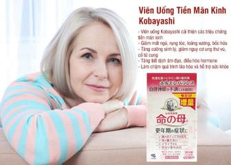 Viên Uống Kobayashi 840 Viên – Hỗ Trợ Cân Bằng Nội Tiết, Giảm Khó Chịu Thời Kỳ Mãn Kinh