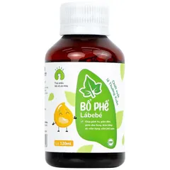 Siro hỗ trợ giảm ho, giảm đờm, giảm đau họng Bổ Phế Lábebé (120ml)
