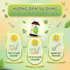 Siro hỗ trợ giảm ho, giảm đờm, giảm đau họng Bổ Phế Lábebé (120ml)