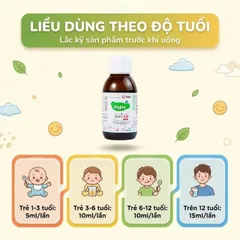 Siro hỗ trợ bổ phế, giảm ho, nhuận phế Ginkid Ho Cam NEW (80ml)