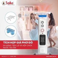 Máy Sưởi Dầu Saiko OR-8211T 11 Thanh (2400W)