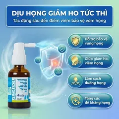 Chai xịt họng hỗ trợ bảo vệ vùng họng, giảm ho, viêm họng, làm sạch họng Sedagol (30ml)