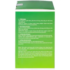 Viên uống giảm ho, giảm đờm, đau rát họng, viêm phế quản Nano Anpacov Biochempha (60 viên)
