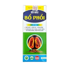 Bối mẫu bổ phổi giúp giảm ho, khan tiếng, viêm phế quản (Chai 250ml)